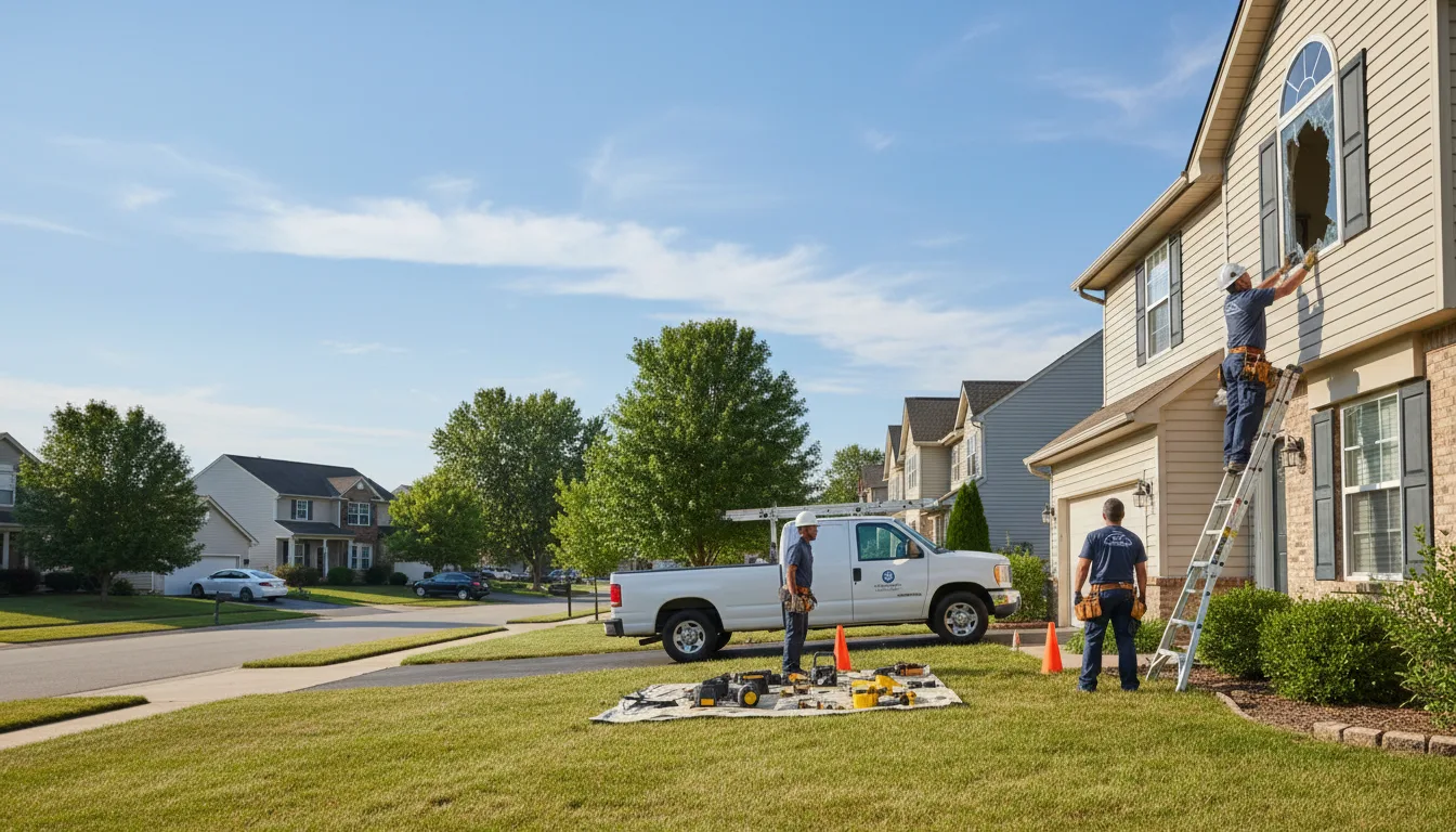 Expert window installer providing residential service in Marble City, OK
